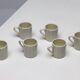 Ensemble de six tasses à expresso George Nelson, mi-siècle moderne