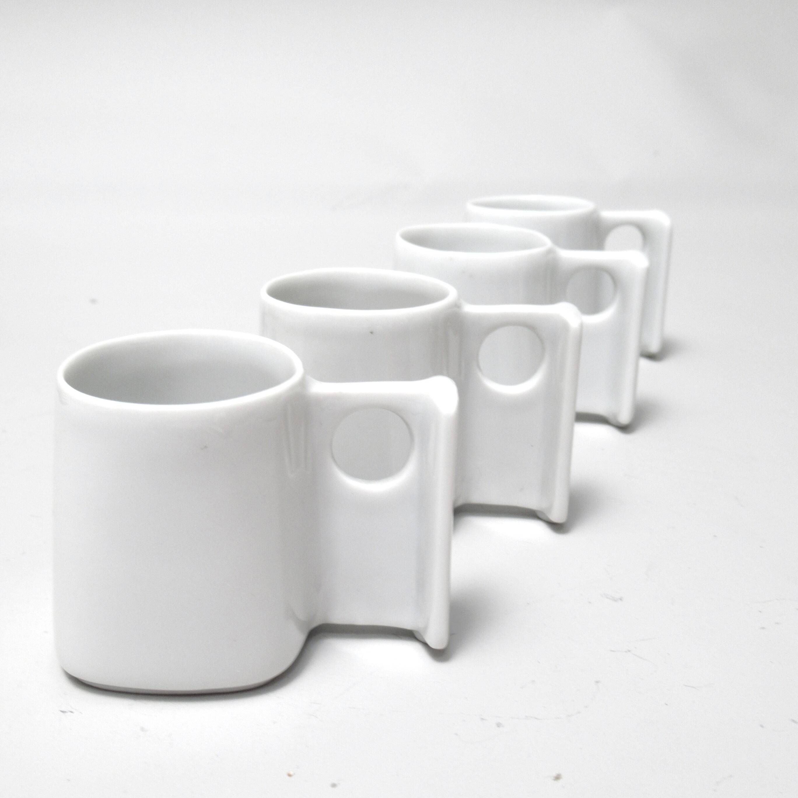 René Bertoux Virebent porcelain coffee service 1970