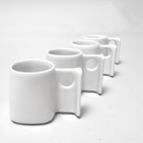 René Bertoux Virebent porcelain coffee service 1970