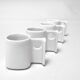 Service à café en porcelaine René Bertoux Virebent 1970