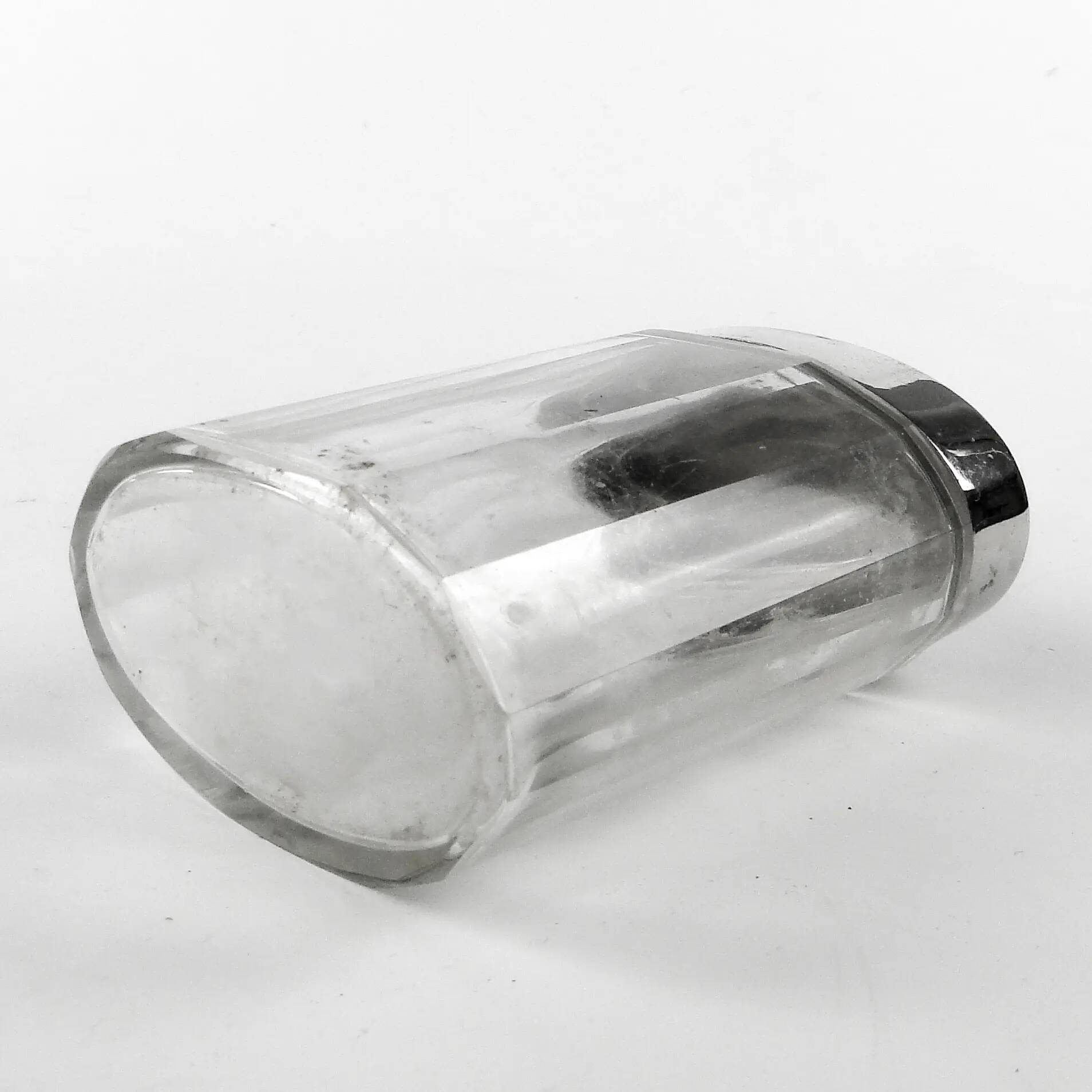 Art Deco perfume bottle, crystal, France, 1930s