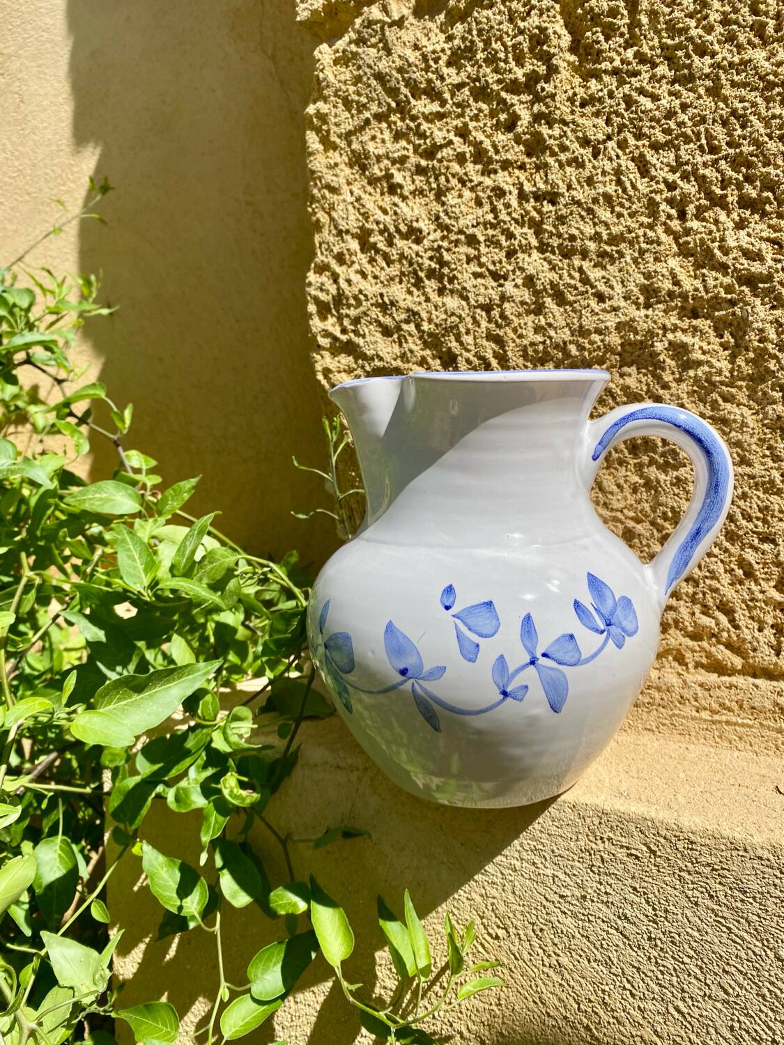 Vintage Var pottery carafe