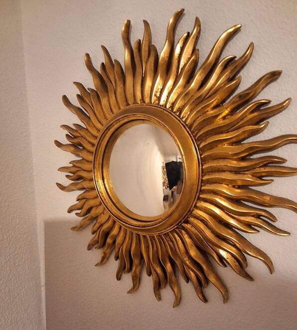 Sun mirror witch's eye. 1960s.