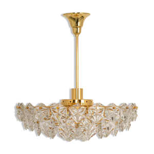 lustre, laiton et verre - 1970