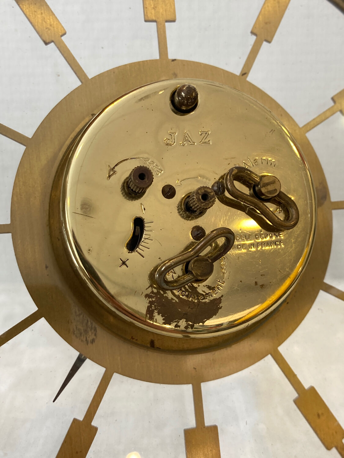 Jaz clock from the 60s
