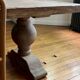 Monastery table - sun - in solid old oak - length 375 cm