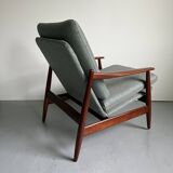 1960s Danish Teak Lounge Chair: Poul Volther Model 350