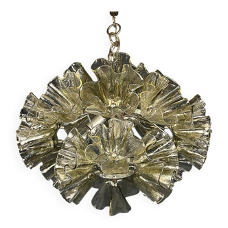 Murano chandelier by Mazzega, Italy, 1970s