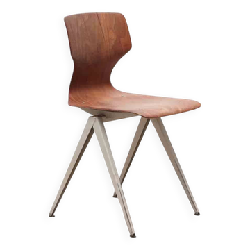 Galvanitas S19 1st Edition Oak and White Chair