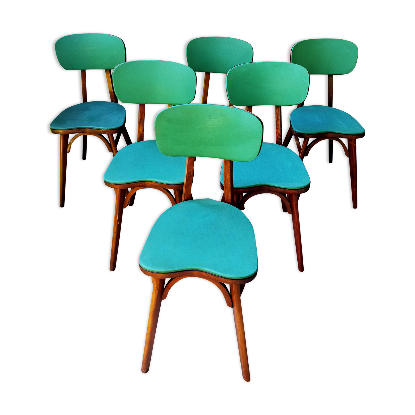 Set of 6 vintage chairs