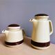 Théière et cafetière portugaises en céramique par Sado International, 1960s