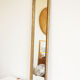 Golden vintage mirror 117x23cm