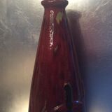 Vintage vase in glazed ceramic