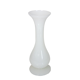 Vase soliflore opaline blanc vintage