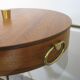 Mid century sewing box with / asystent / Service platform  teak 1960/70s