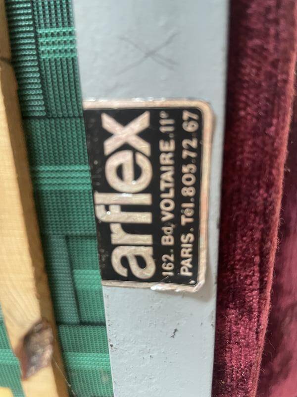 Paire de fauteuils 1960 arflex