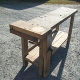Oak and coniferous workbench
