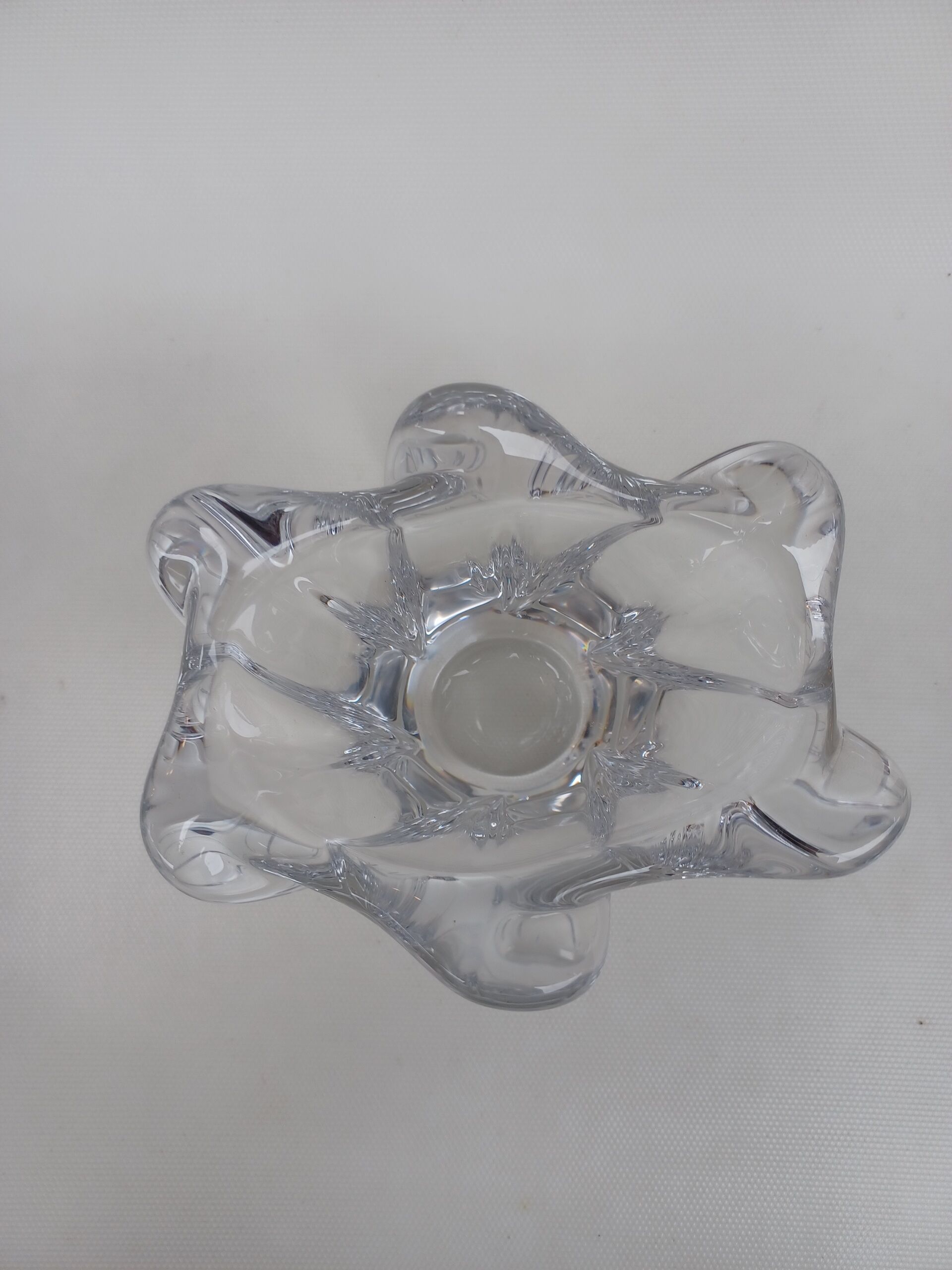 Vase en cristal Daum. Années 70.