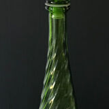Italian carafe green glass