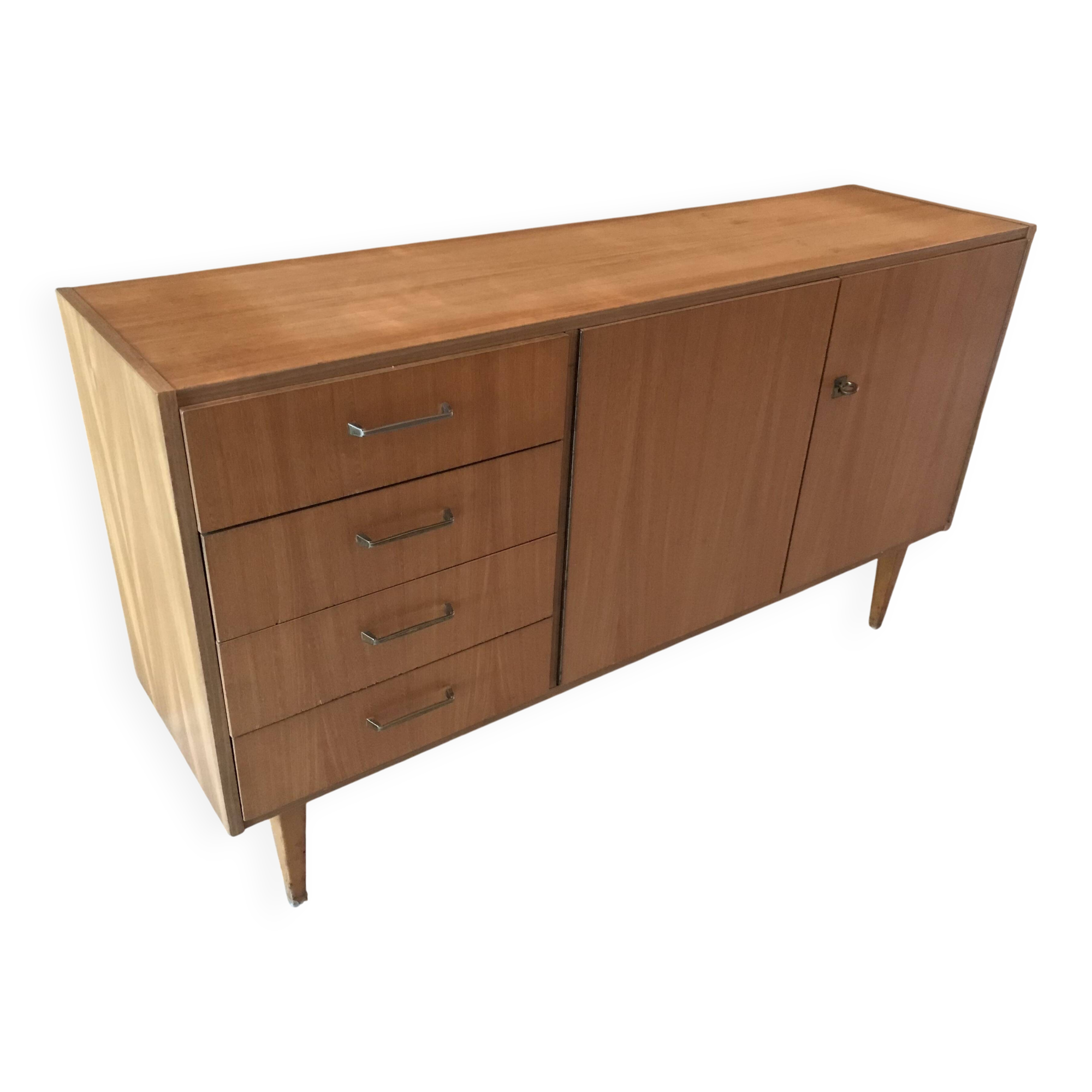 Vintage sideboard in light wood