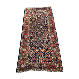 Tapis d'orient iran persan ancien malayer 1.12 x 2.80 m