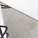 Vintage asymmetric mirror 1950