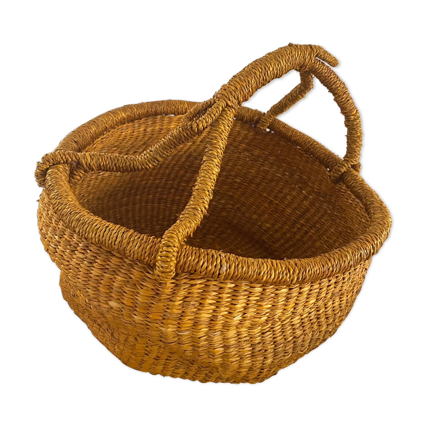 Traditional African basket.