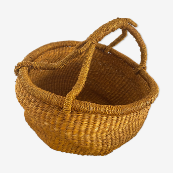 Traditional African basket.