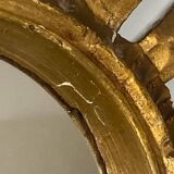 Golden sun mirror