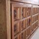 Enfilade "Biosca" in fir wood.
