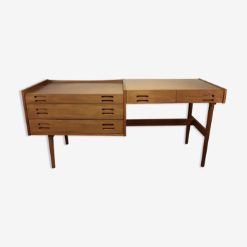 Bureau scandinave en teck 1960