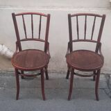 Paire de chaises bistrot