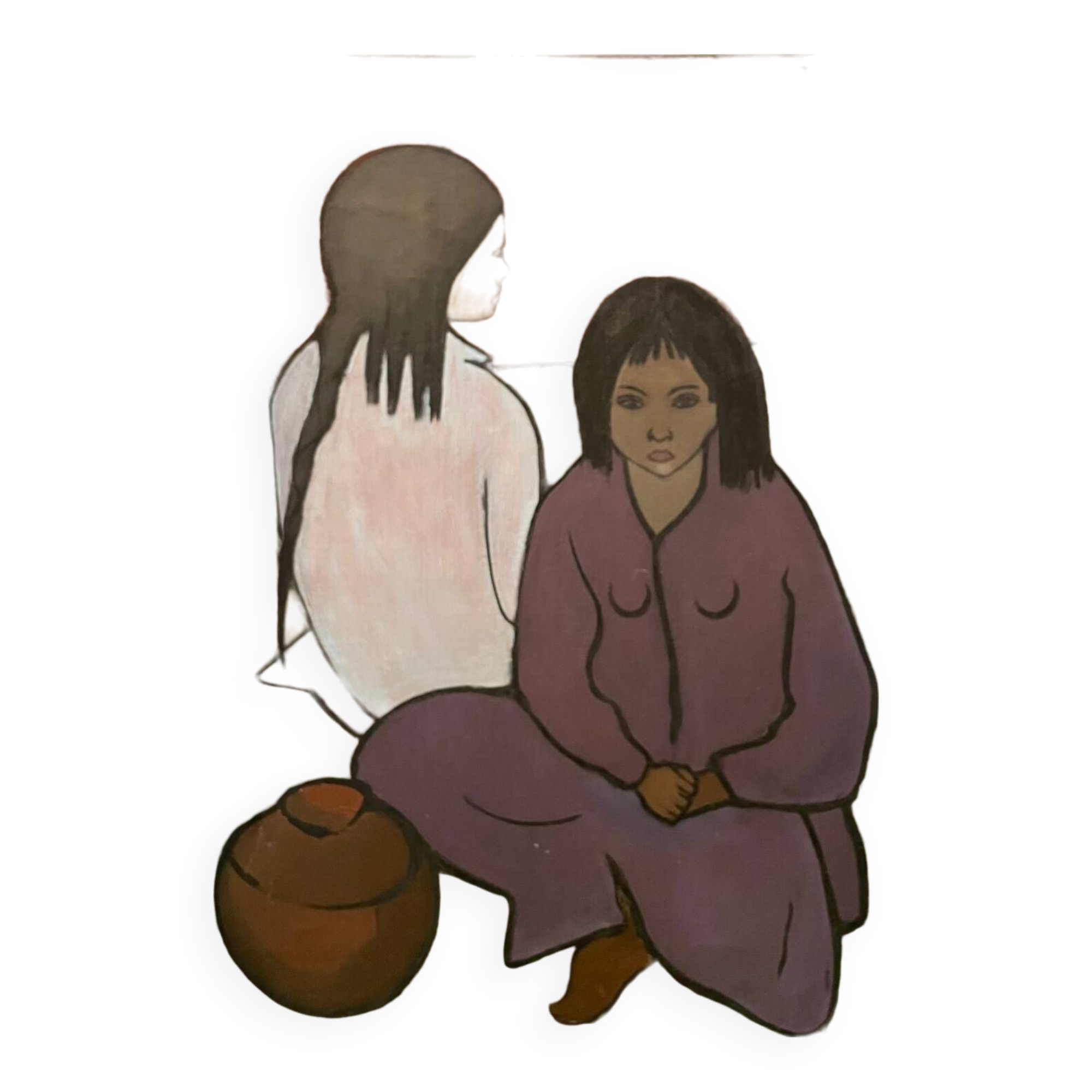 20th century expressionist painting Tiany Griaule