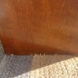 Double curtain filing cabinet