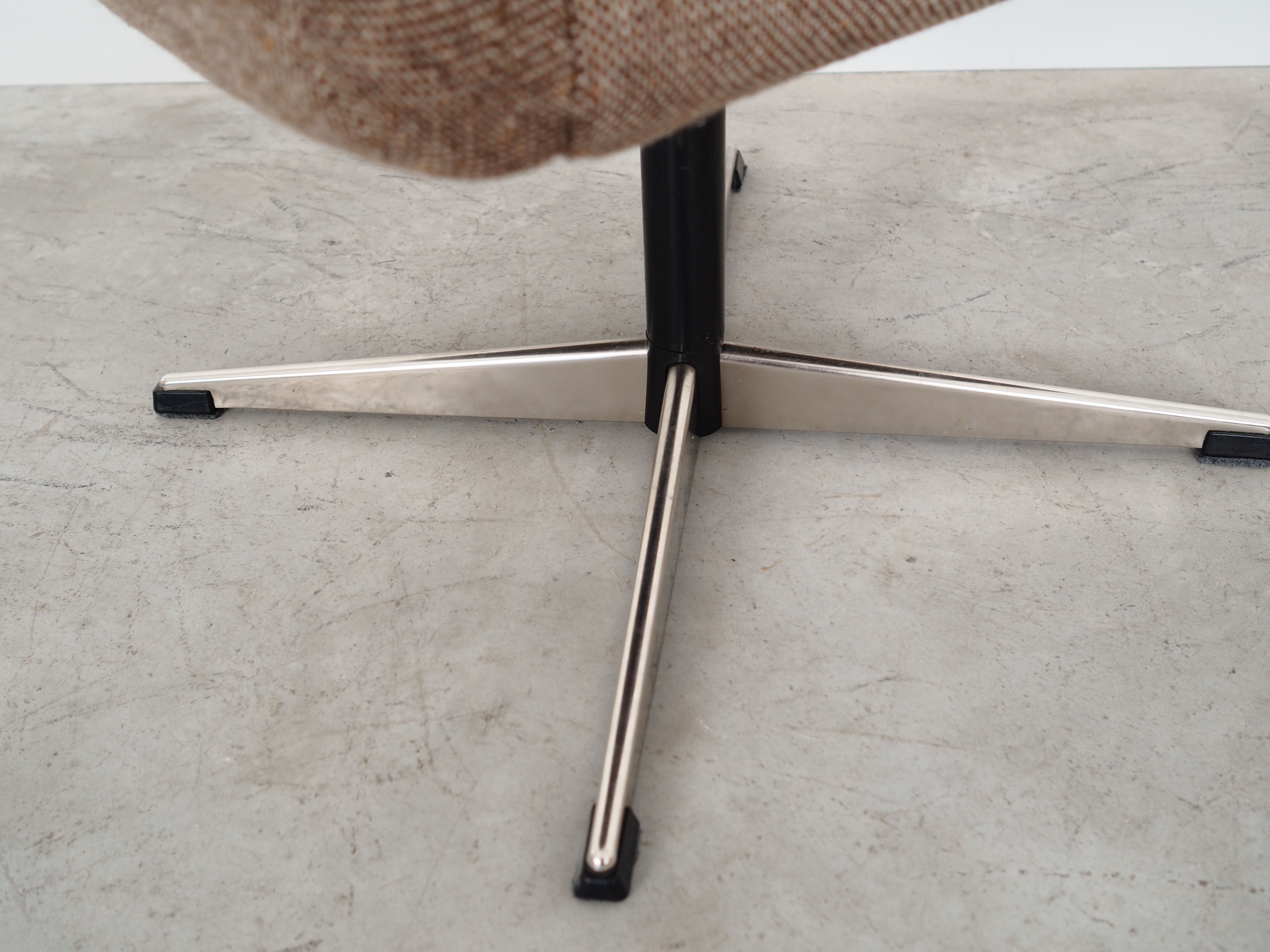 Fauteuil pivotant, design danois, années 1970, production: Danemark