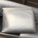 Blue-Grey Leather Sofa by Saporiti, 1980s