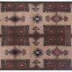 Vintage Turkish rug handmade 138x244 cm
