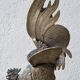 Rooster in metal