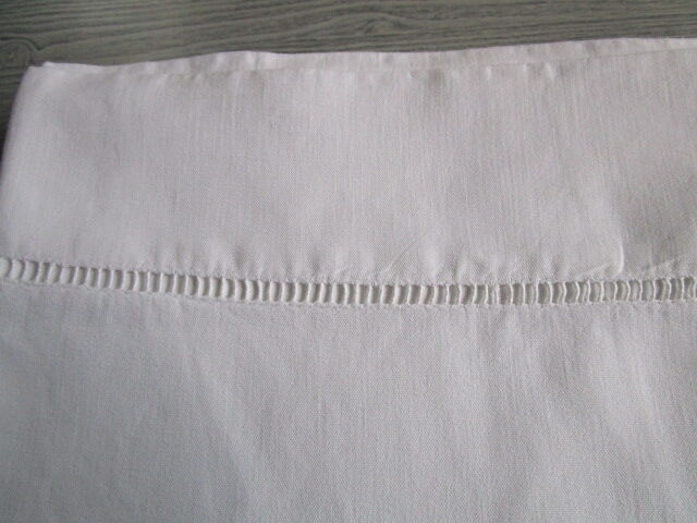 Drap ancien 300x210cm,broderie de jours
