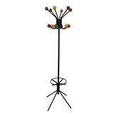 Porte manteau perroquet