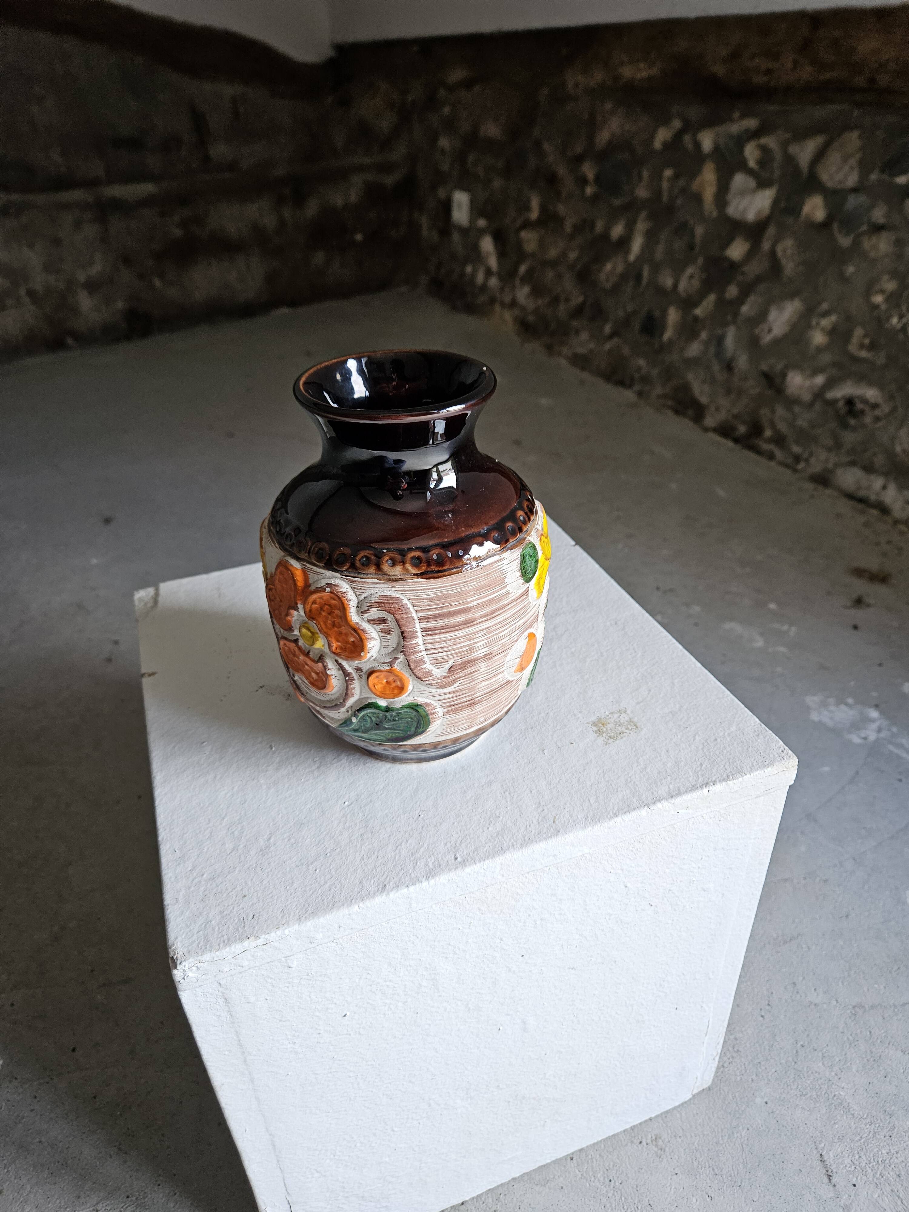 Ceramic vase 1930 keramik Bay West German