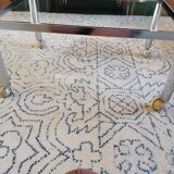 Convertible vintage rolling serving cart