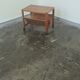 Vintage teak Danish design magazine trolley/side table  by Aksel Kjersgaard