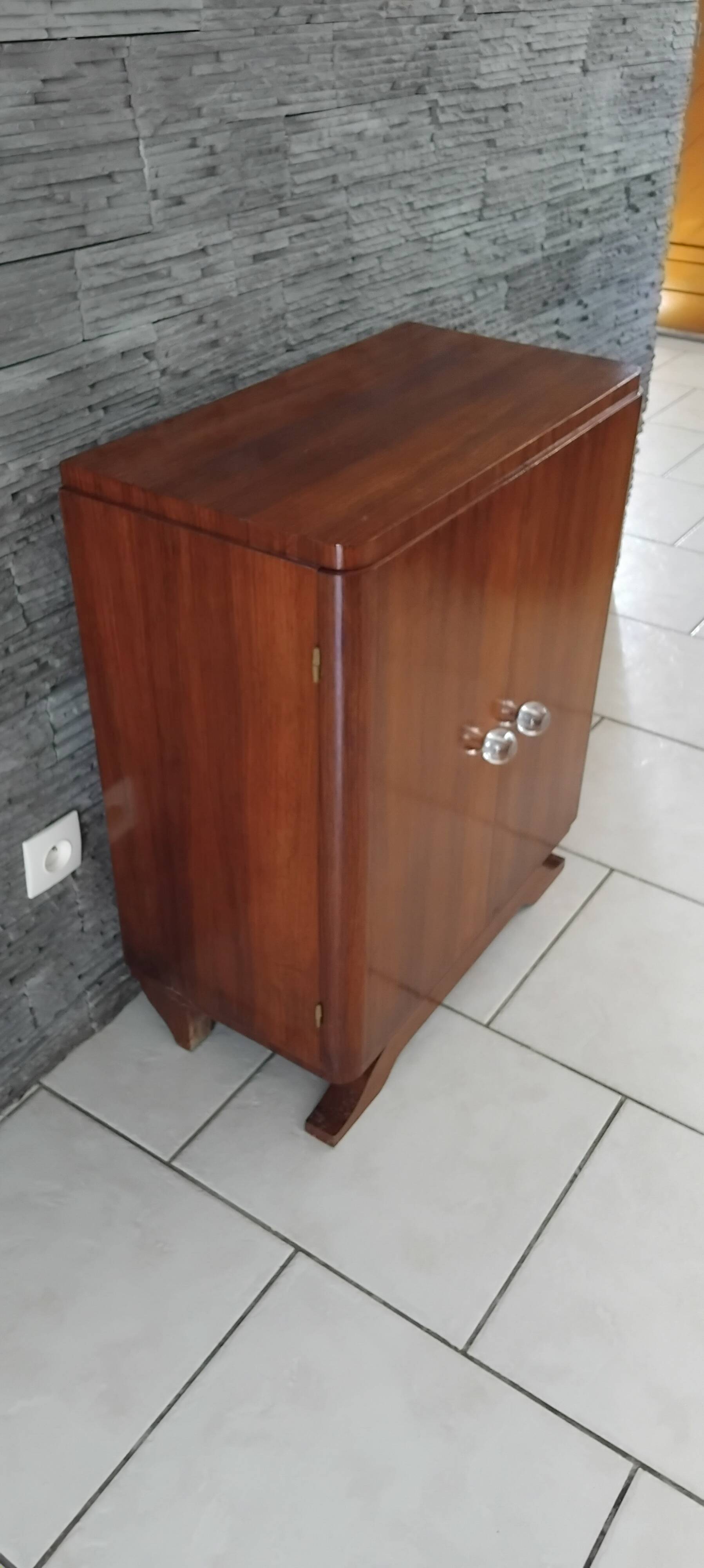 Petit meuble bas art deco vintage