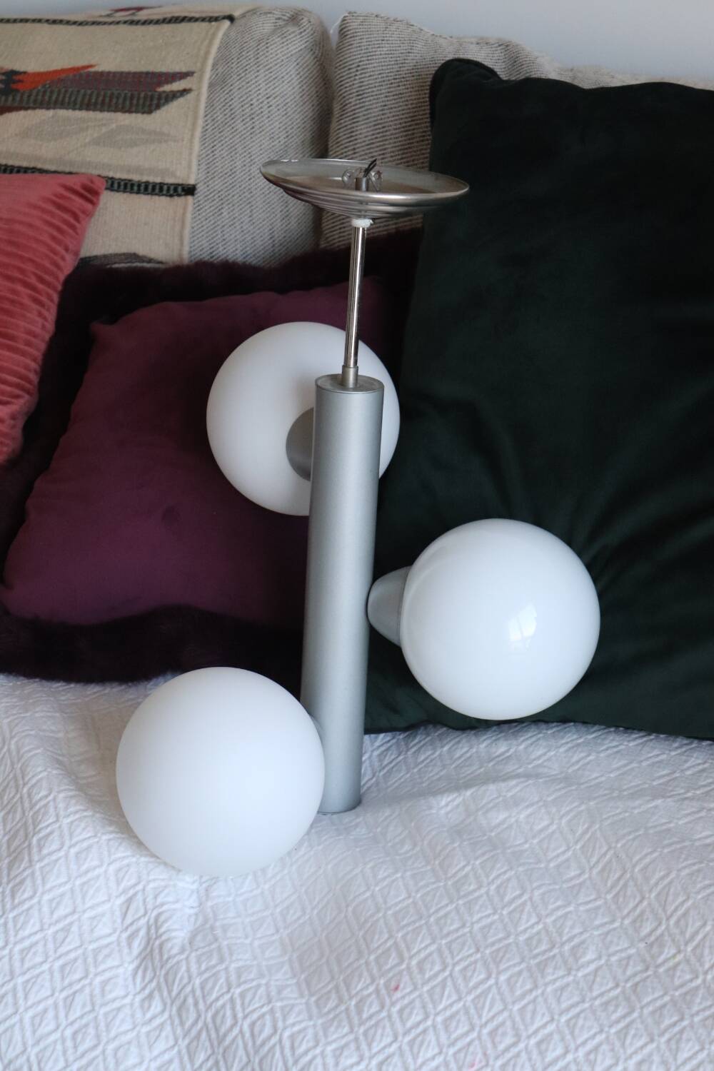Pendant light, ball chandelier, sputnik 60s/70s vintage