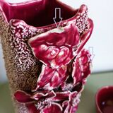Majolica vase