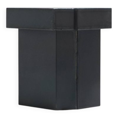Tabouret Funki acier brut