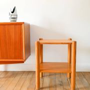 Pine side table, 1980