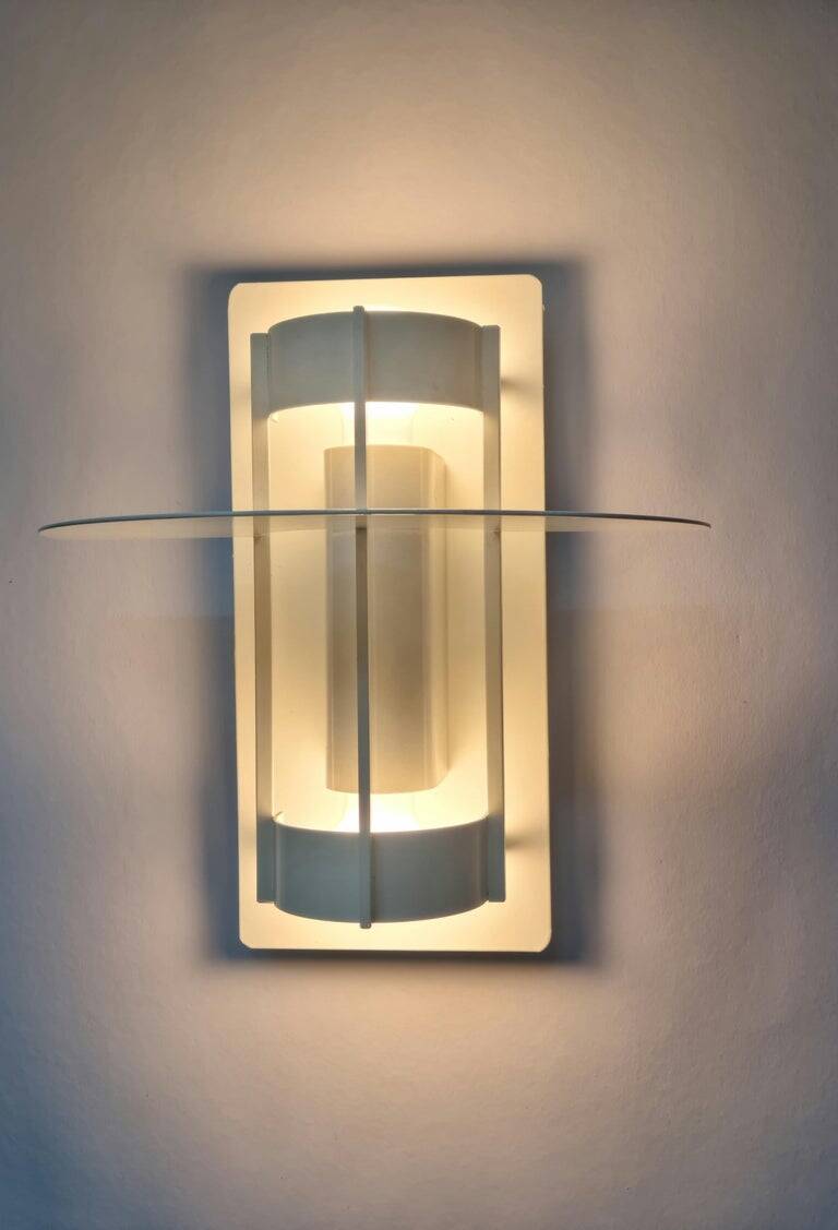 Set of Two Midcentury Louis Poulsen Saturn Sconces, Joachim Lepper, Denmark