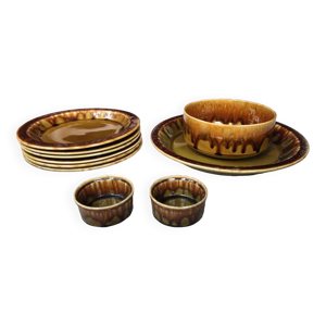 Ancien service vaisselle - fondue